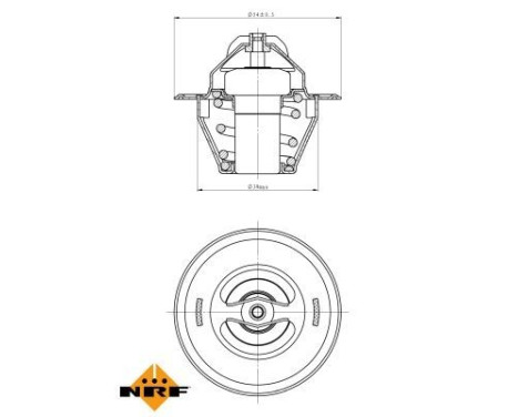 Thermostat, coolant EASY FIT, Image 5