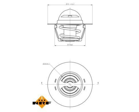 Thermostat, coolant EASY FIT, Image 5