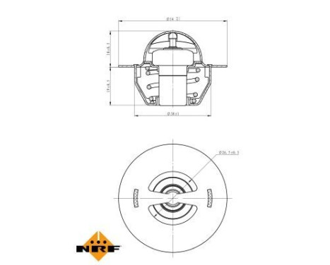 Thermostat, coolant EASY FIT, Image 5