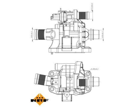 Thermostat, coolant EASY FIT, Image 5