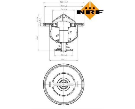 Thermostat, coolant EASY FIT, Image 5