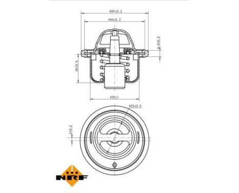 Thermostat, coolant EASY FIT, Image 5