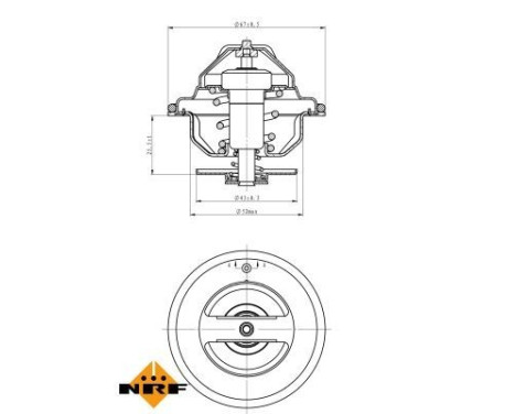 Thermostat, coolant EASY FIT, Image 5