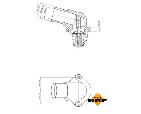 Thermostat, coolant EASY FIT, Image 5