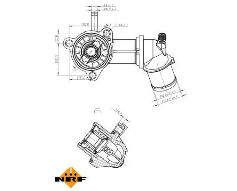 Thermostat, coolant EASY FIT, Image 5