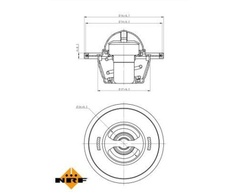 Thermostat, coolant EASY FIT, Image 5