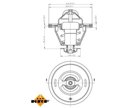 Thermostat, coolant EASY FIT, Image 5