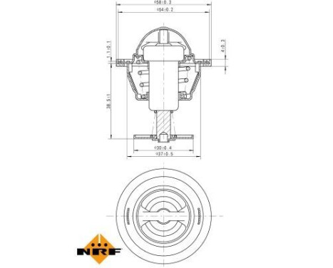 Thermostat, coolant EASY FIT, Image 5