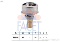 Thermostat, coolant Made in Italy - OE Equivalent 7.8247 Facet