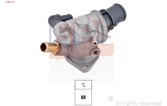 Thermostat, coolant Made in Italy - OE Equivalent