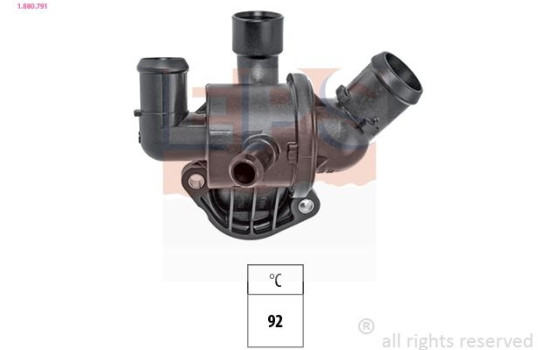 Thermostat, coolant Made in Italy - OE Equivalent