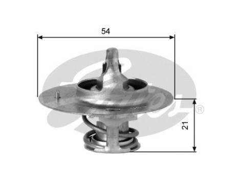 Thermostat, coolant TH03182G1 Gates, Image 2