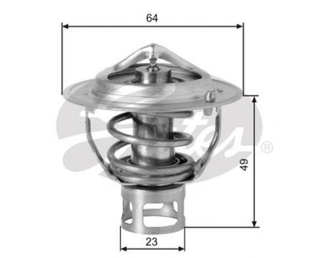 Thermostat, coolant TH04077 Gates