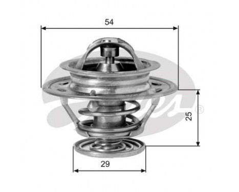 Thermostat, coolant TH09474G1 Gates