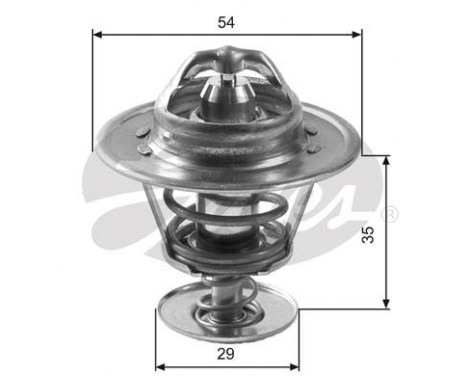 Thermostat, coolant TH11088G1 Gates