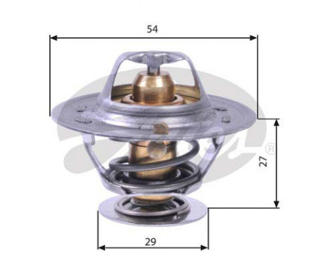 Thermostat, coolant TH13076G1 Gates