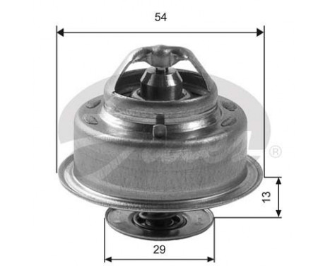 Thermostat, coolant TH14488G1 Gates, Image 2