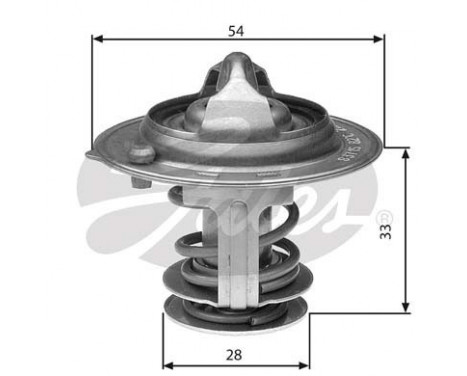 Thermostat, coolant TH29882G1 Gates