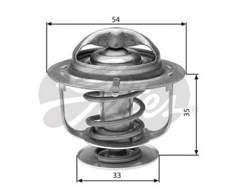 Thermostat, coolant TH29988G1 Gates