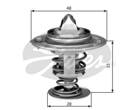 Thermostat, coolant TH30082G1 Gates