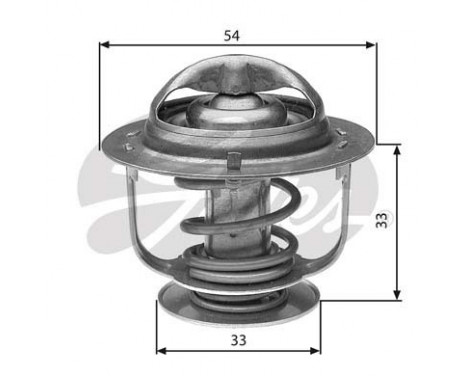 Thermostat, coolant TH30888G1 Gates