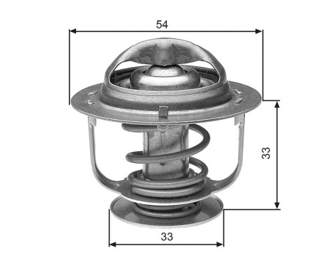 Thermostat, coolant TH30888G1 Gates, Image 2