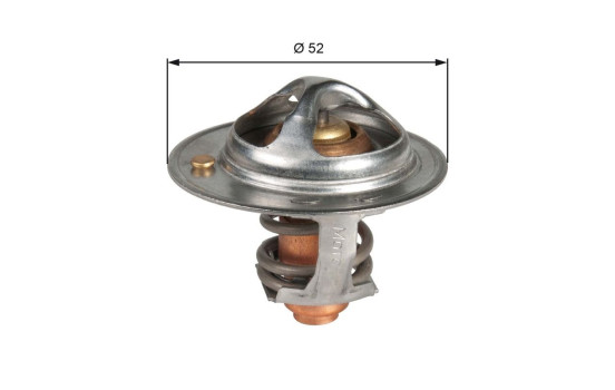 Thermostat, coolant TH48682G1 Gates