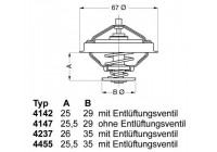 Thermostat, coolant