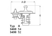 Thermostat, coolant