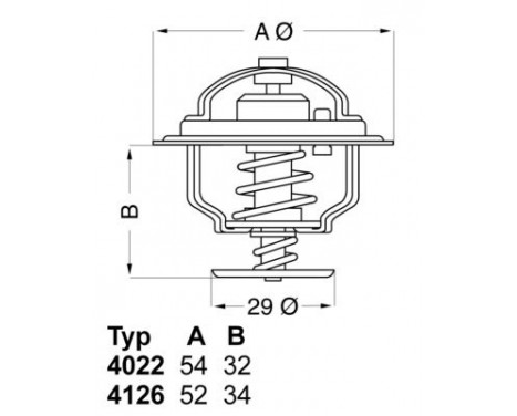 Thermostat, coolant