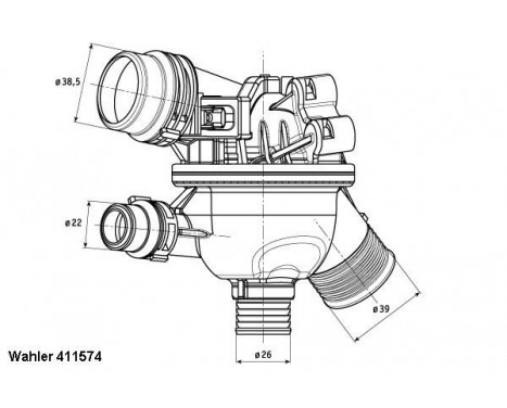 Thermostat, coolant