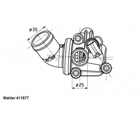 Thermostat, coolant