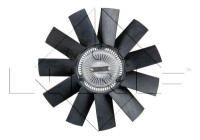 Clutch, radiator fan 49542 NRF