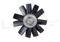 Clutch, radiator fan 49563 NRF