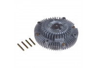 Clutch, radiator fan ADT391805 Blue Print