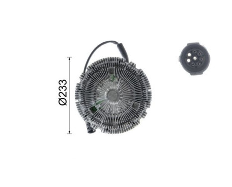 Clutch, radiator fan BEHR *** PREMIUM LINE ***, Image 12