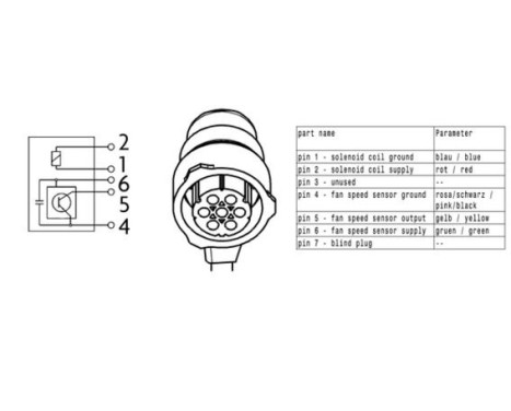 Clutch, radiator fan BEHR *** PREMIUM LINE ***, Image 2