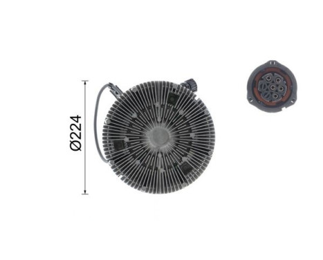 Clutch, radiator fan BEHR *** PREMIUM LINE ***, Image 12