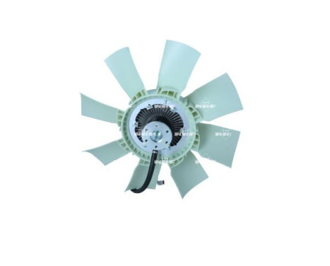 Clutch, radiator fan FULL KIT 49749 NRF, Image 3