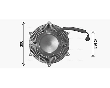 Clutch, radiator fan, Image 2