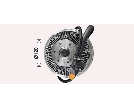 Clutch, radiator fan, Image 2