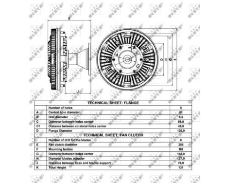 Clutch, radiator fan, Image 5