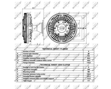 Clutch, radiator fan, Image 6