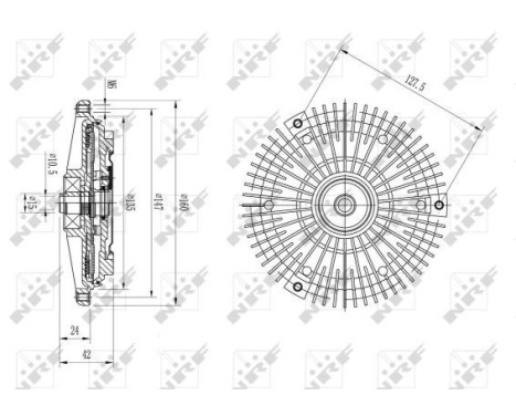 Clutch, radiator fan, Image 5