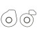 Gasket Set, water pump 483.760 Elring