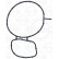 Gasket, water pump 429.510 Elring, Thumbnail 2