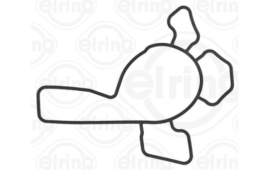 Gasket, water pump 476.780 Elring, Image 2