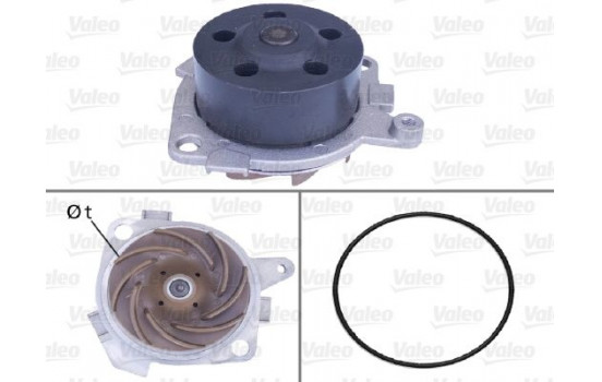 Water Pump 506518 Valeo