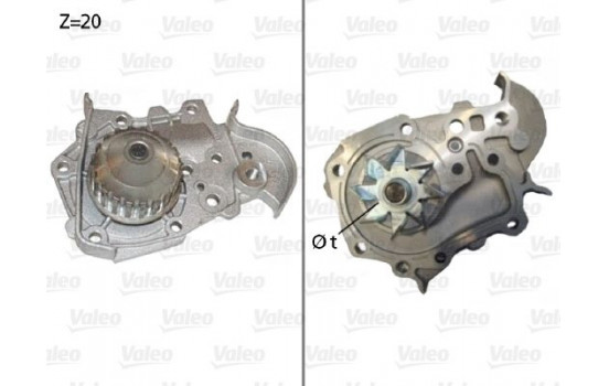 Water Pump 506573 Valeo