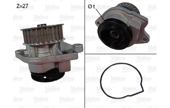 Water Pump 506577 Valeo